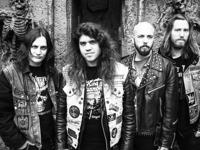 Iron Kingdom - Current Band Lineup - (Left to Right: Joey / Chris / Leighton / Kenny)