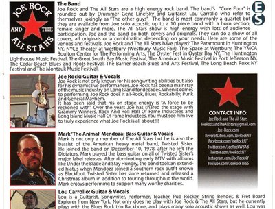 ACES Magazine Covers Joe Rock & The All Stars Part 2