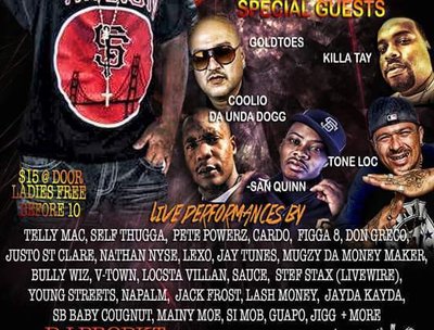 Here's the flyer, for the 21st ,mark your calendar! come function, with the Thizz Familia! @Bay