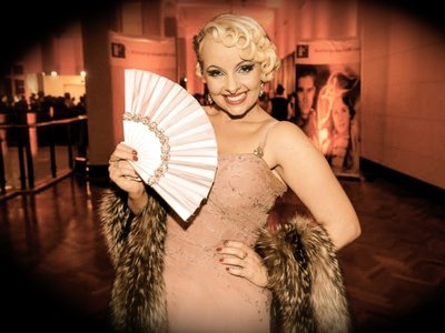 Miss Pia Hosting the Artists Ball