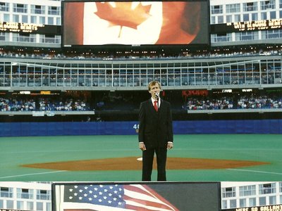Anthems at Blue Jay's Game