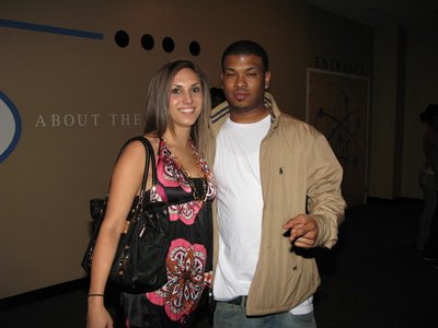 Lauren Hartley with Kane Beats