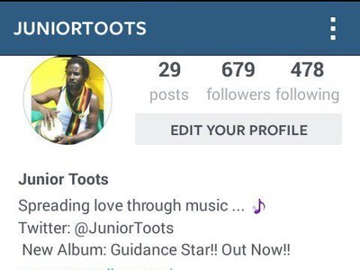 Follow Me On IG @juniortoots