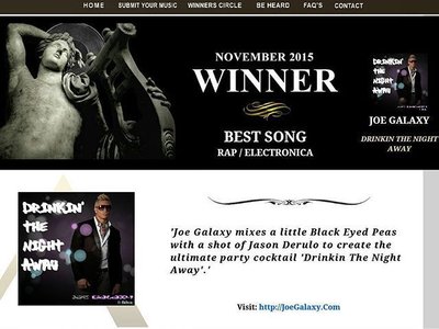 Joe Galaxy We wanted to take this opportunity to formally congratulate you on winning The Akademia M