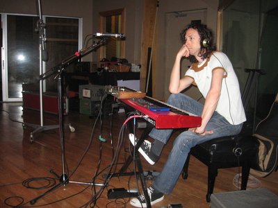 Jon Loyd in the Studio