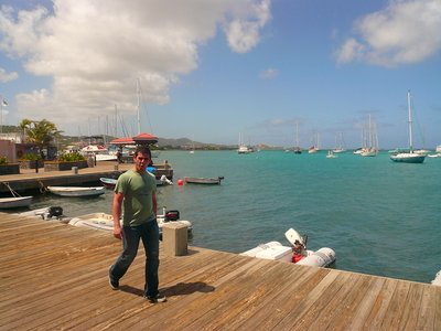 Paul Rocks the Docks of St. Croix