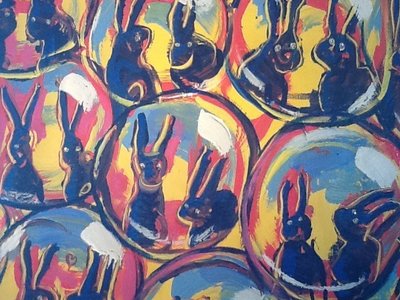 detail of acrylic , James Mathers