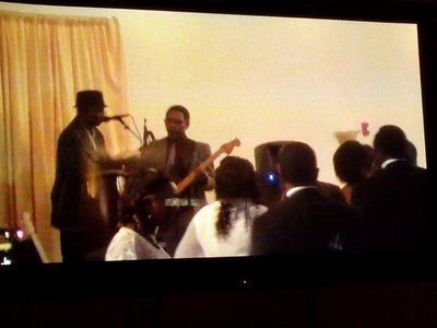 Legendary Guitarist Len Doc Jones from Super Combo and Purple Haze Bands in Freetown, Sierra Leone