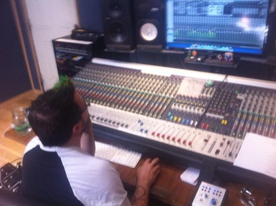 We joke about our producer; only having to strum a single note during a recording; job well done!