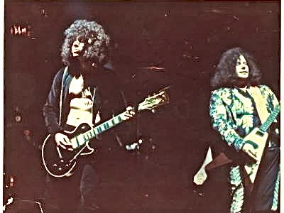 My best buddy Peter Baron and Leslie West