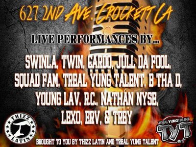 Last show in Crockett ca! @BayshoBusiness @ThizzlatinBaysho!