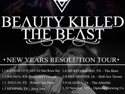 We are proud to announce The News Years Resolution Tour