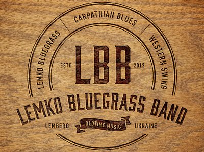 First CD "Lemko Bluegrass Band" cover
