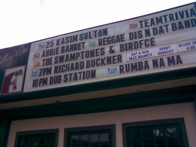 Johnny D's marquee