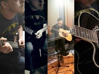 rhythm guitar sessions from the studio