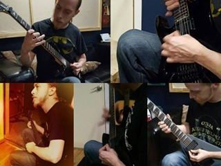 lead guitar sessions from the studio