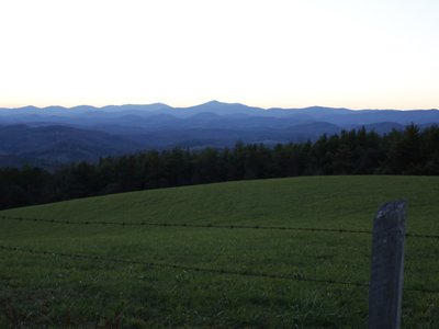 View from the blueridge parkway, NC. The mountains will always be my home. photo by Susannah Masarie