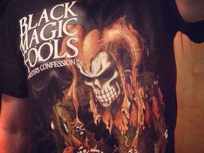 Our T-shirt - a few left in our webshop: http://blackmagicfools.bigcartel.com/