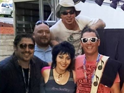 Hanging out with Joan Jett!