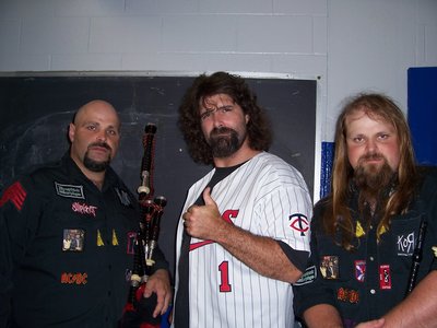 WWe Legend MAnkind & The CAmpbell Brothers