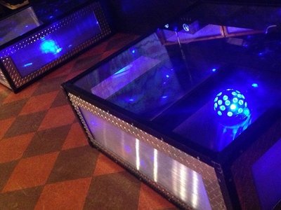 The gogo boxes at The Jam in Arcata, CA