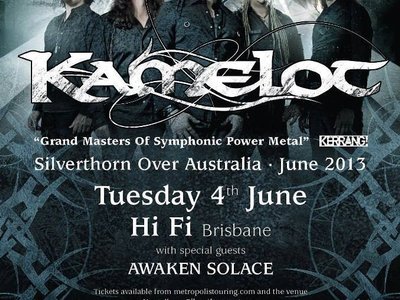 Kamelot support, June 2013