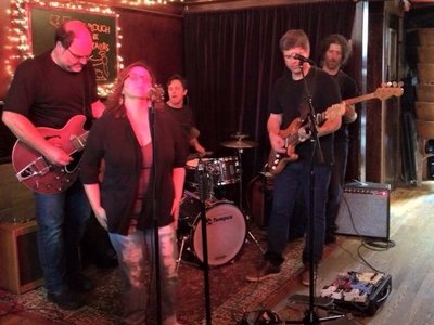 Live at the Plough and Stars June 2015 - Photo by Mary Leach