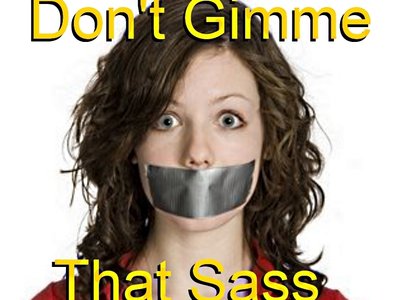 Don't Gimme That Sass song cover