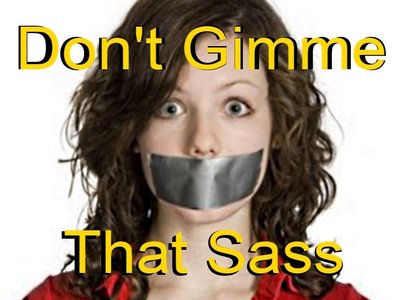 Don't Gimme That Sass song cover