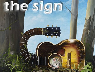 C the sign