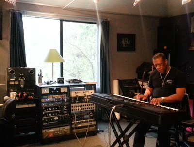 Laying down tracks for the awesome Lucas Elder!