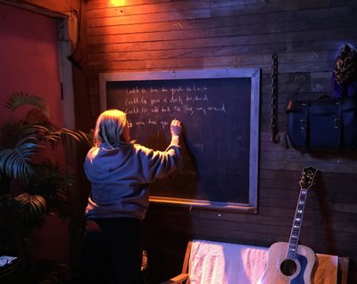 Golden time in the studio