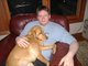me and my bro's dog 