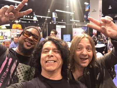 Me, Tony Cardenas and Stephen Jude @ NAMM 2016