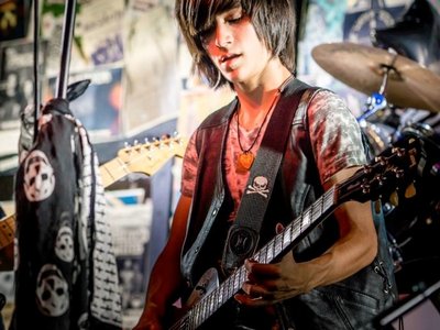 14 year old guitarist, Alex Shaw