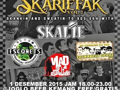 skalie live at Joglo beer house south Jakarta 2015, 1st December