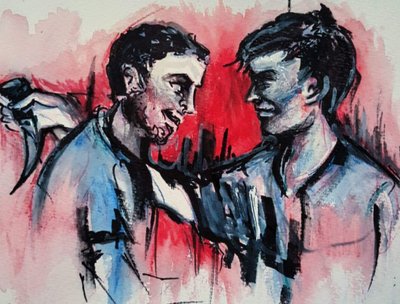 Back Stabbers - Artwork by Gosia Krupa