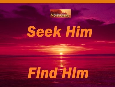 Seek Him Find Him CD Cover