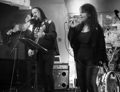 Death Party UK Live at The Running Horse 20.2.16 Photo byMace McLean