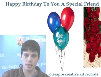 Happy Birthday To You A Special Friend - Single by Andreas Klamm Sabaot