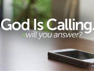 GOD IS CALLING