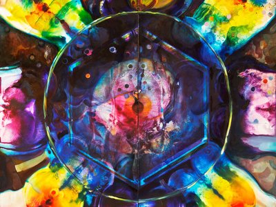 Black Holes and Unicorns album cover by Daniel Liam Gill