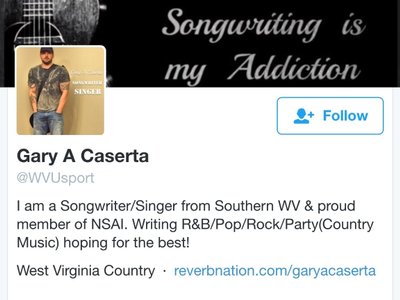 Follow me on my Twitter account!