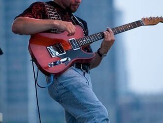 Jim on lead