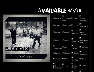 Real Conoisseur "Weekend At Bernie's" COMING SOON! 4/3/16 Available for Pre-order on iTunes NOW!