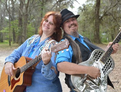 With Franc Robert (Bear & Robert) at 2016 Will McLean Festival.