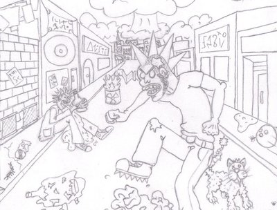 Cover Art For The New CD, Artwork By Ashole 2016