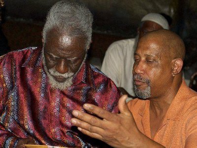NEA Jazz Master Pharoah Sanders & George V Johnson Jr "Moments Notice" @ Bohemian Caverns 2014