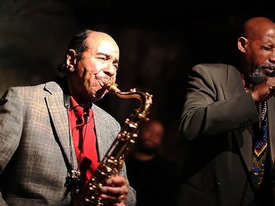 NEA Jazz Master Benny Golson & George V Johnson Jr @ Bohemian Caverns 2015