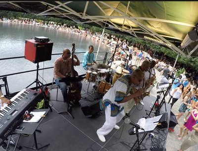 George V Johnson Jr @ DC Jazz Fest 2015 National Gallery Sculpture Gardents